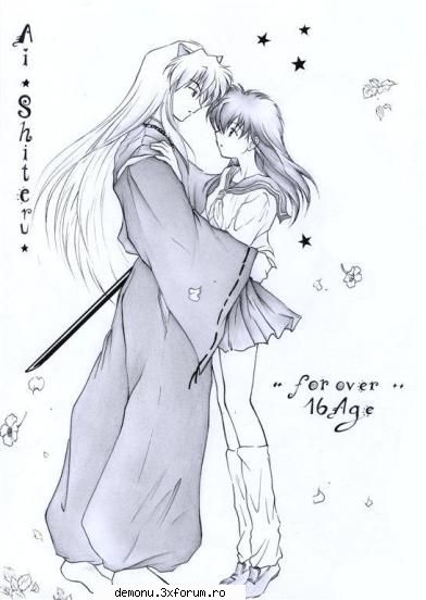 Inuyasha - dark magician girl - ANIME