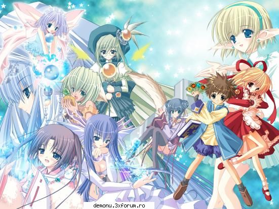 elf & fairys - dark magician girl - ANIME