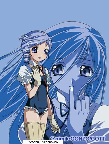 kiddy grade - dark magician girl - ANIME