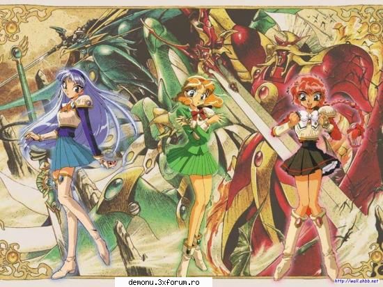 magic knight - dark magician girl - ANIME