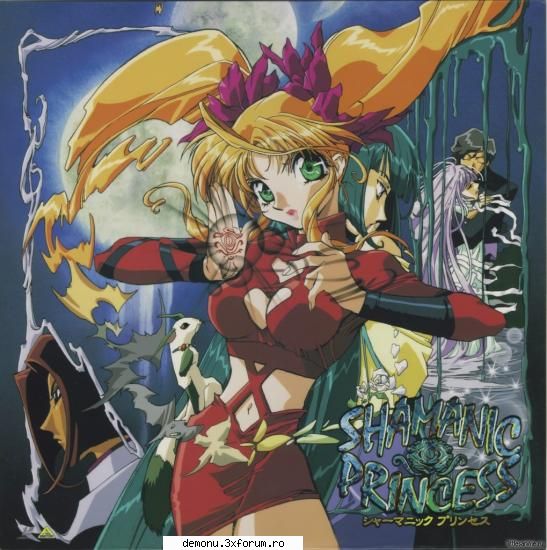 shamanic princess - dark magician girl - ANIME