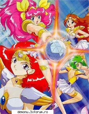wedding peach - dark magician girl - ANIME